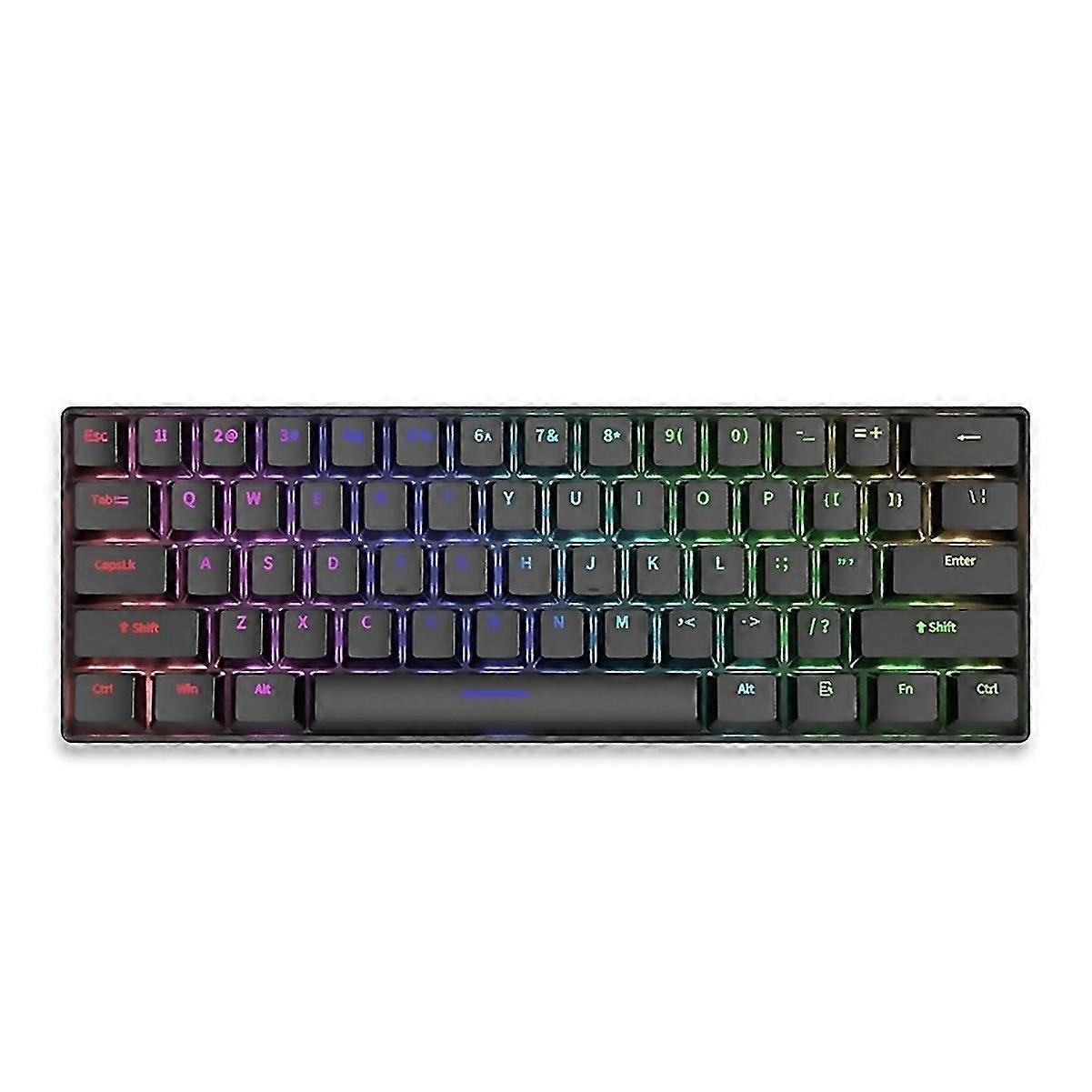 For Office Accessories Gaming Keyboard Axis Black Red