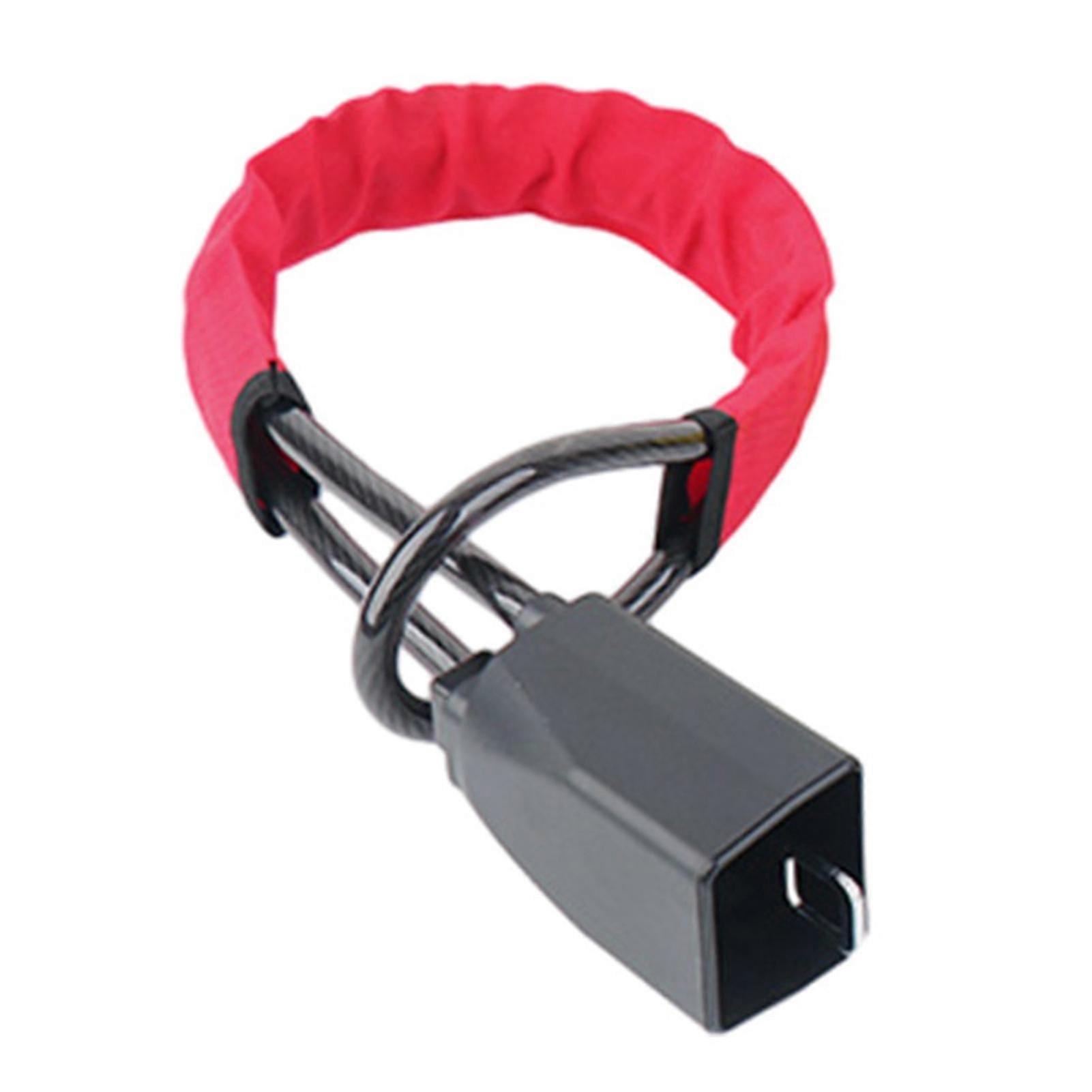 Car security device for all vehicles - Universal steering wheel lock with seatbelt