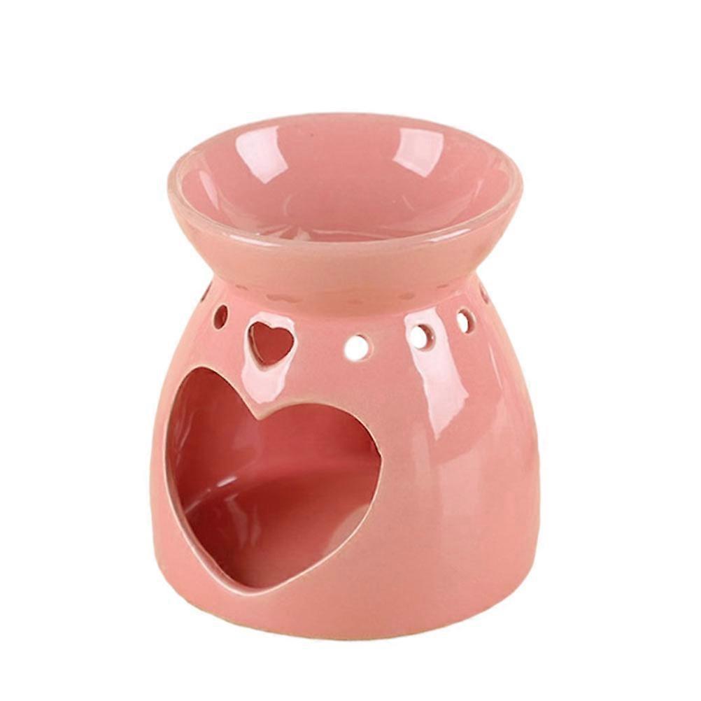 Creative Pink Ceramic Craft Aroma Diffuser for Desktop Use with 1Pcs