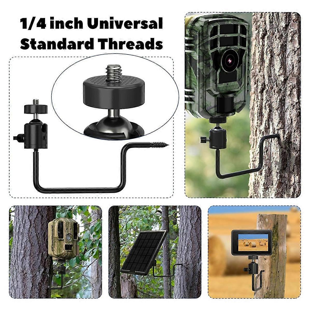 360 Degrees Adjustable Game Camera Mount with 1/4 inch Screw