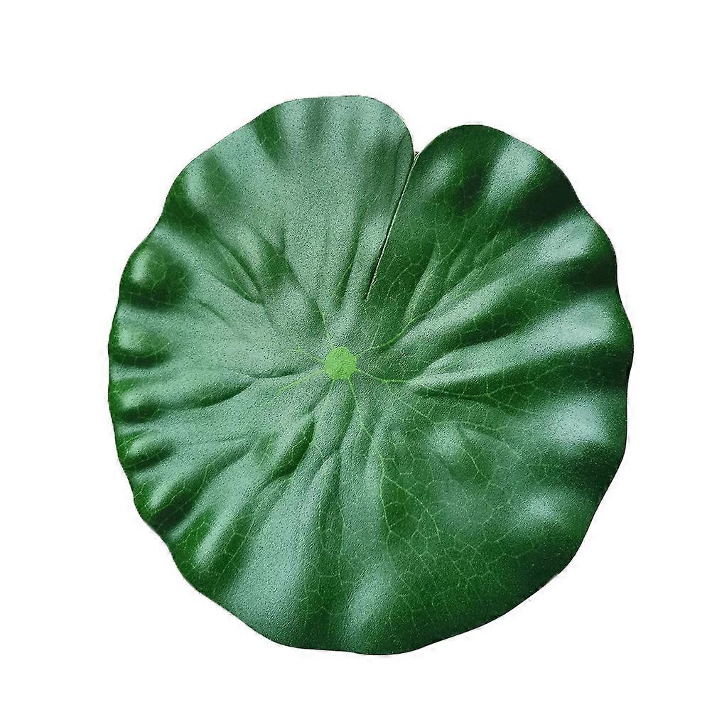 Lotus Leaves Artificial Leaf for Decoration 10Pcs Green Pond Performance Decor