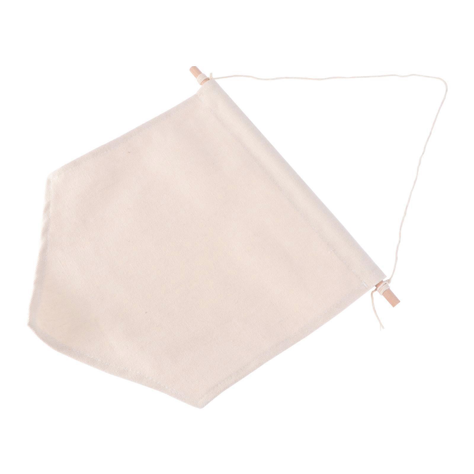 Enamel Lapel Pin Badge Flag Pennant Banner for Pin Display 4Pcs Beige