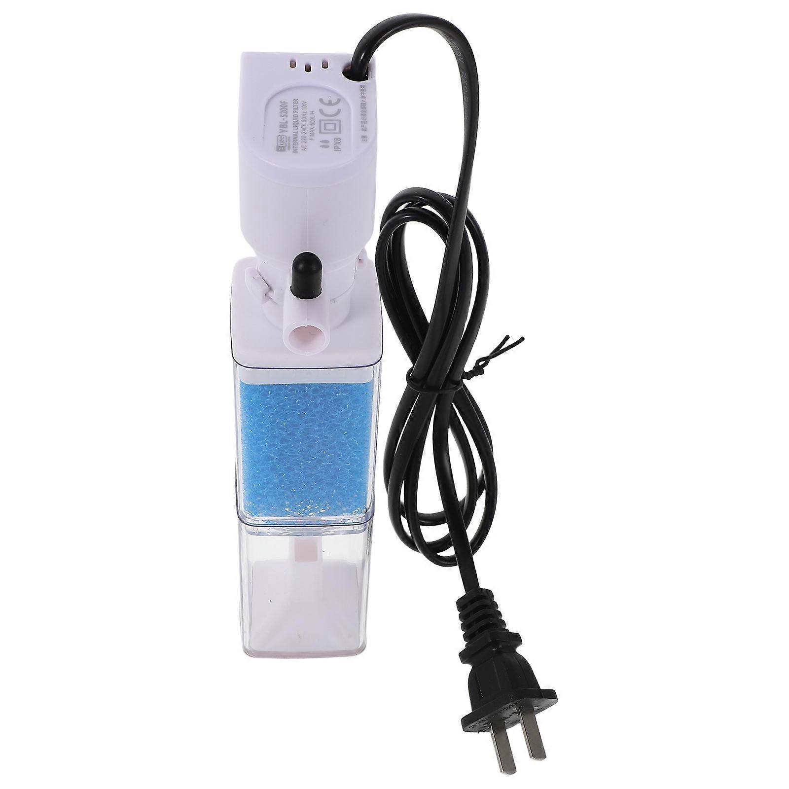 Small Tank Filter Fish Tank Filtration System for Water Circulation 3Pcs