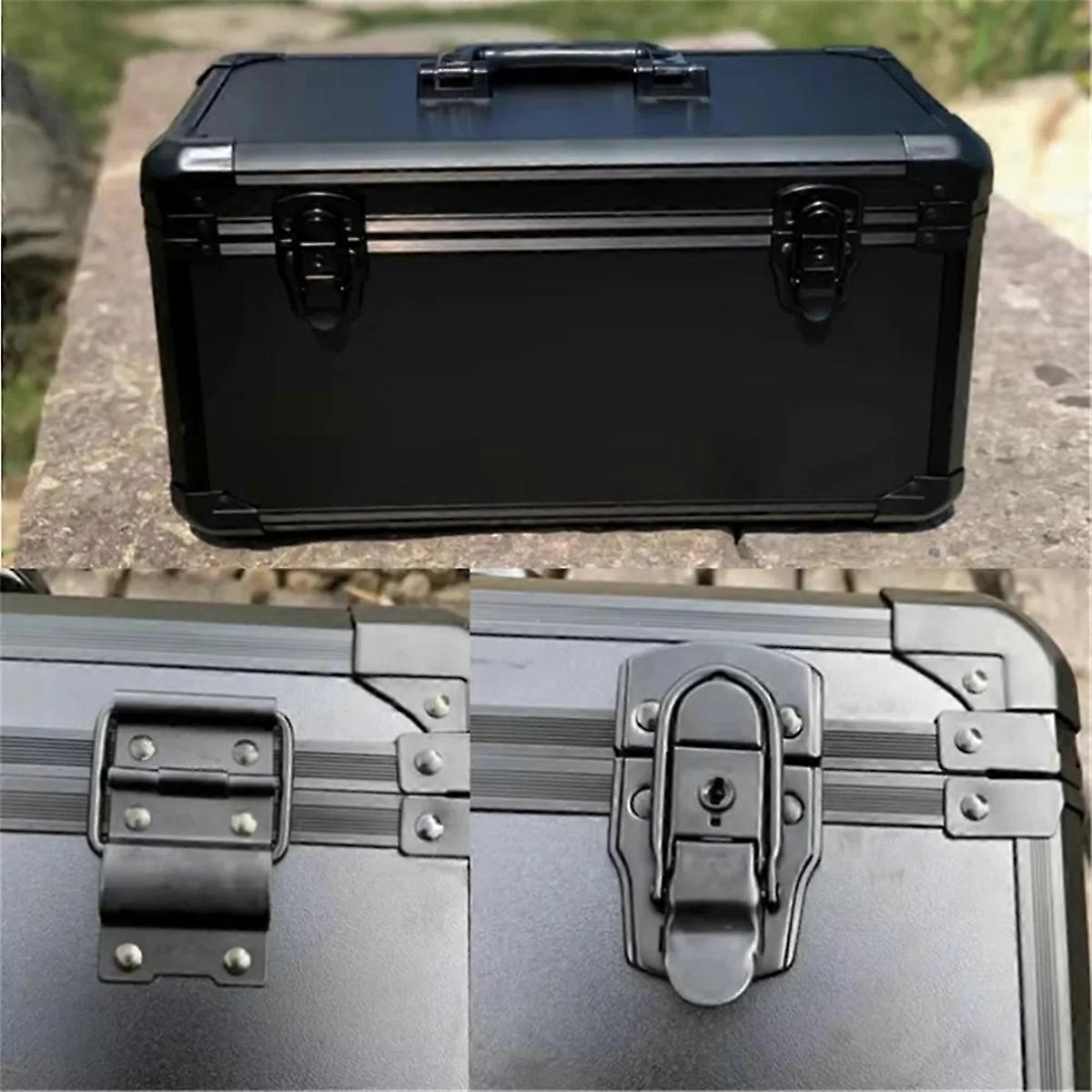 Large Aluminum Alloy Toolbox Through Machine Aluminum Alloy Storage Box Equipment Aircraft Model Pac