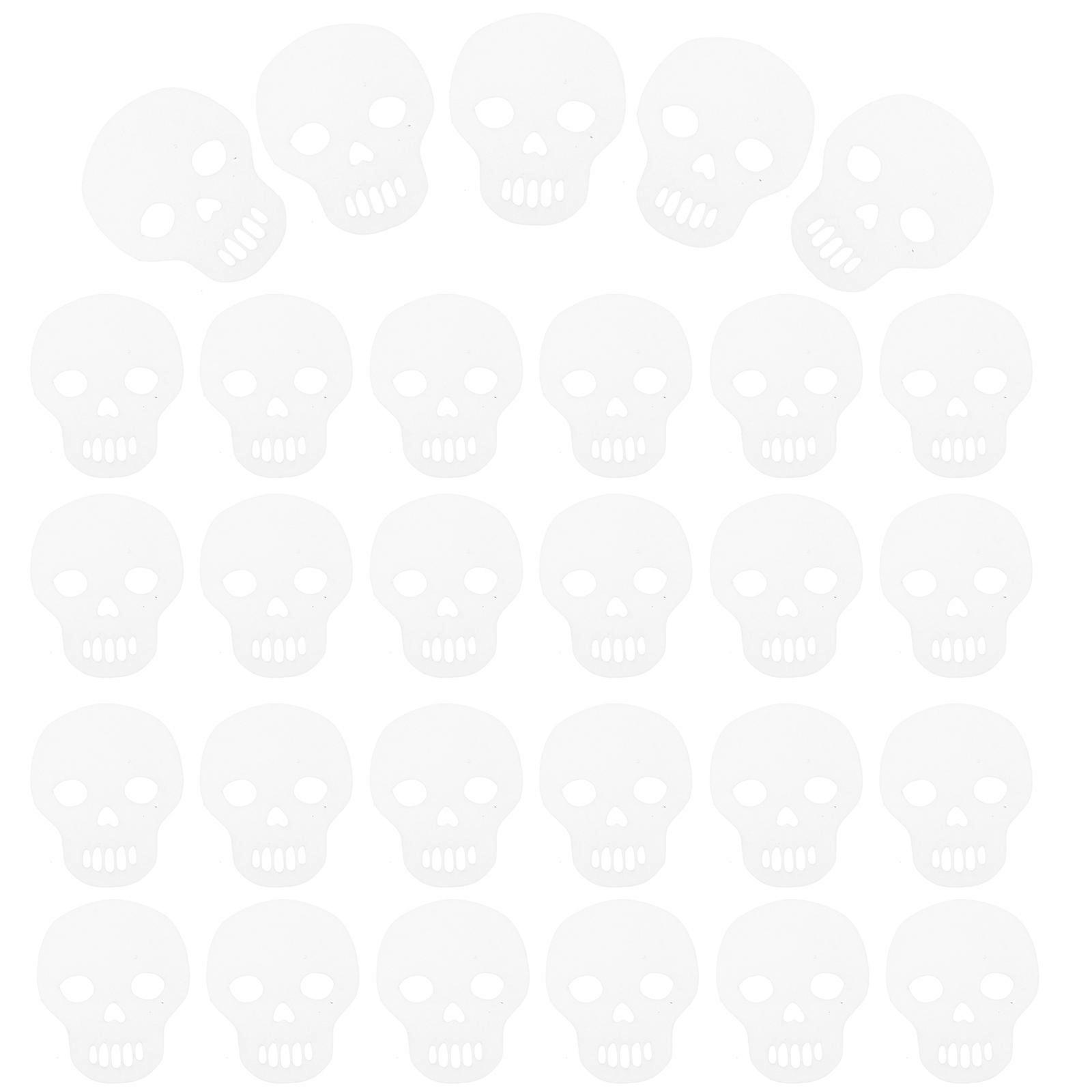 Skull Head Confetti 600 Pcs Perfect For Table Decoration In Restaurants And Shopping Malls Enhancing Halloween Theme