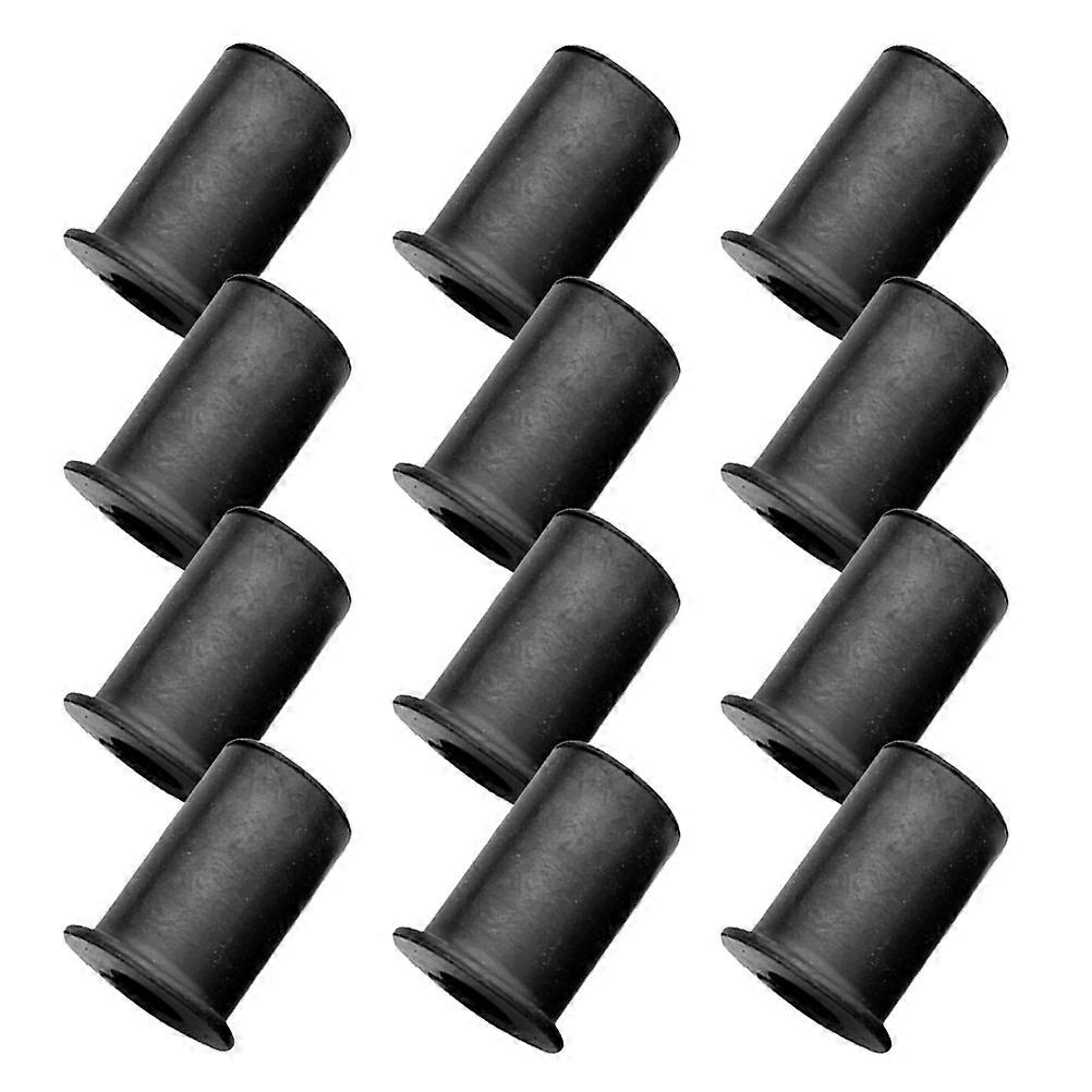 Well Nuts Rubber Windshield Nuts for Motorcycle Windshield with 60Pcs