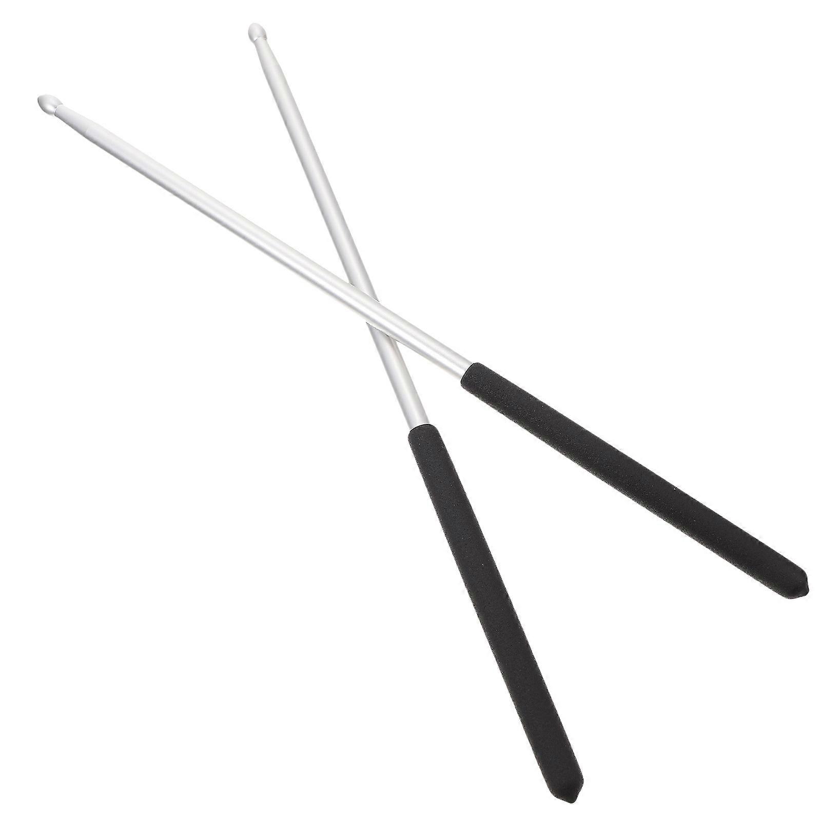 Practical Aluminum Alloy Drum Sticks for Drum Use 2Pcs Durable Percussion Instruments