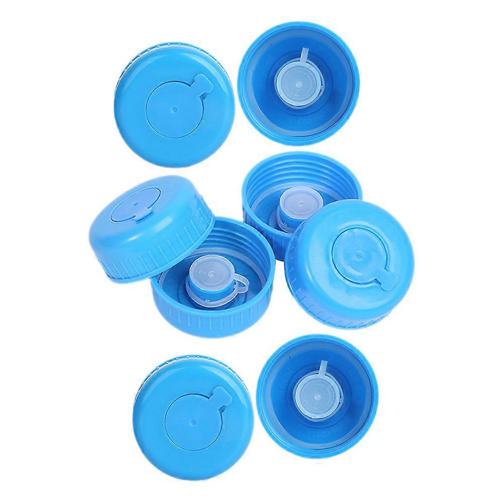 Reusable Water Bottle Caps For Families And Children Featuring Anti-Splash Function In Sky-Blue Color 40Pcs
