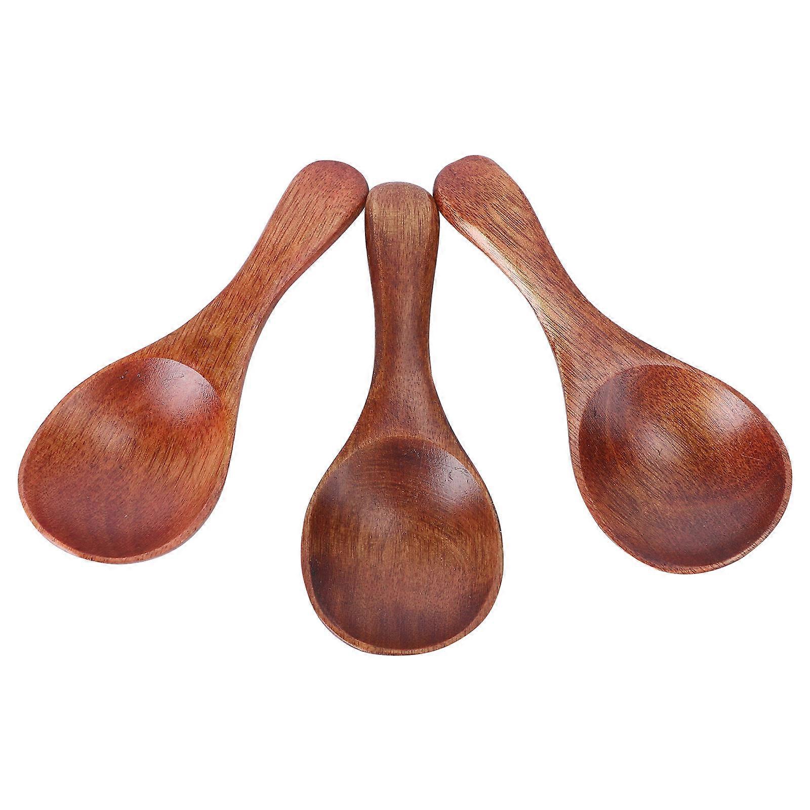 Tea Scoop Mini Wood Spoons for Kitchen Use 9Pcs Assorted