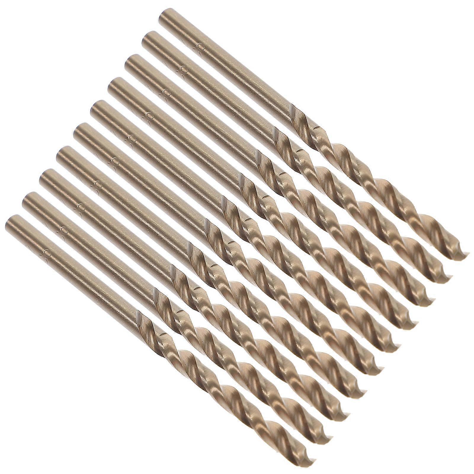 Hardened Metal Drill Bit Set 40Pcs Cobalt Steel Golden Kit