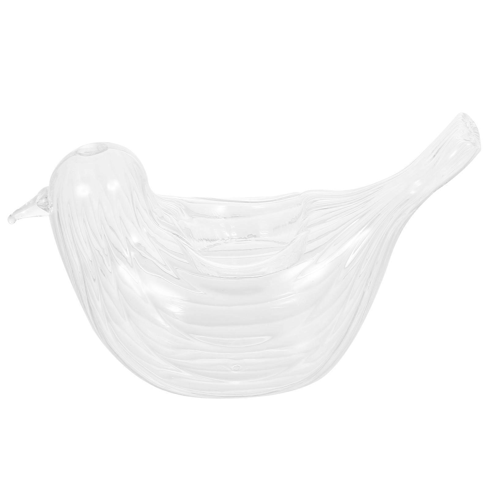 Crystal Candle Stand Bird Shape Candlestick for Decoration Use 1Pcs