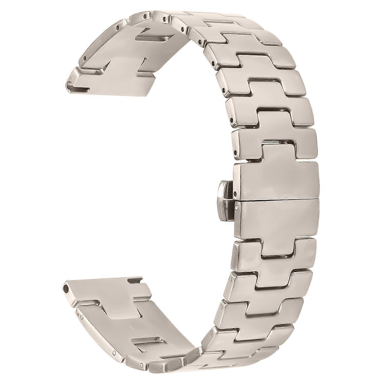 Huawei Watch 3 3 Pro csereszíj H típusú fém óraszíj