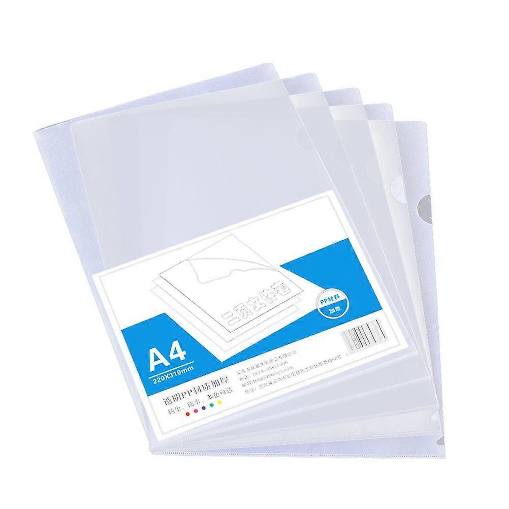 L Shape Paper Holders 120Pcs Plastic Clipboard File Clips Ideal For Office Use School Organization White