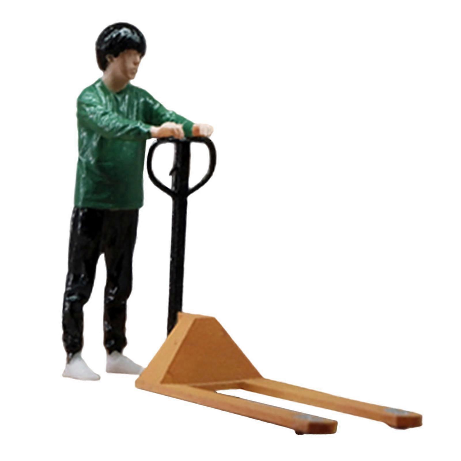 1/32 Scale Miniature Model Figures for DIY Projects Diorama Layout 2pcs