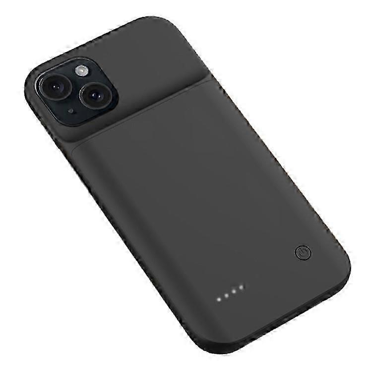 iPhone 15 6800mAhバッテリーケース対応、充電式充電カバー、拡張バッテリーパックに対応