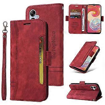 For Samsung Galaxy A04e BETOPNICE Dual-side Buckle Leather Phone Case 25-26s
