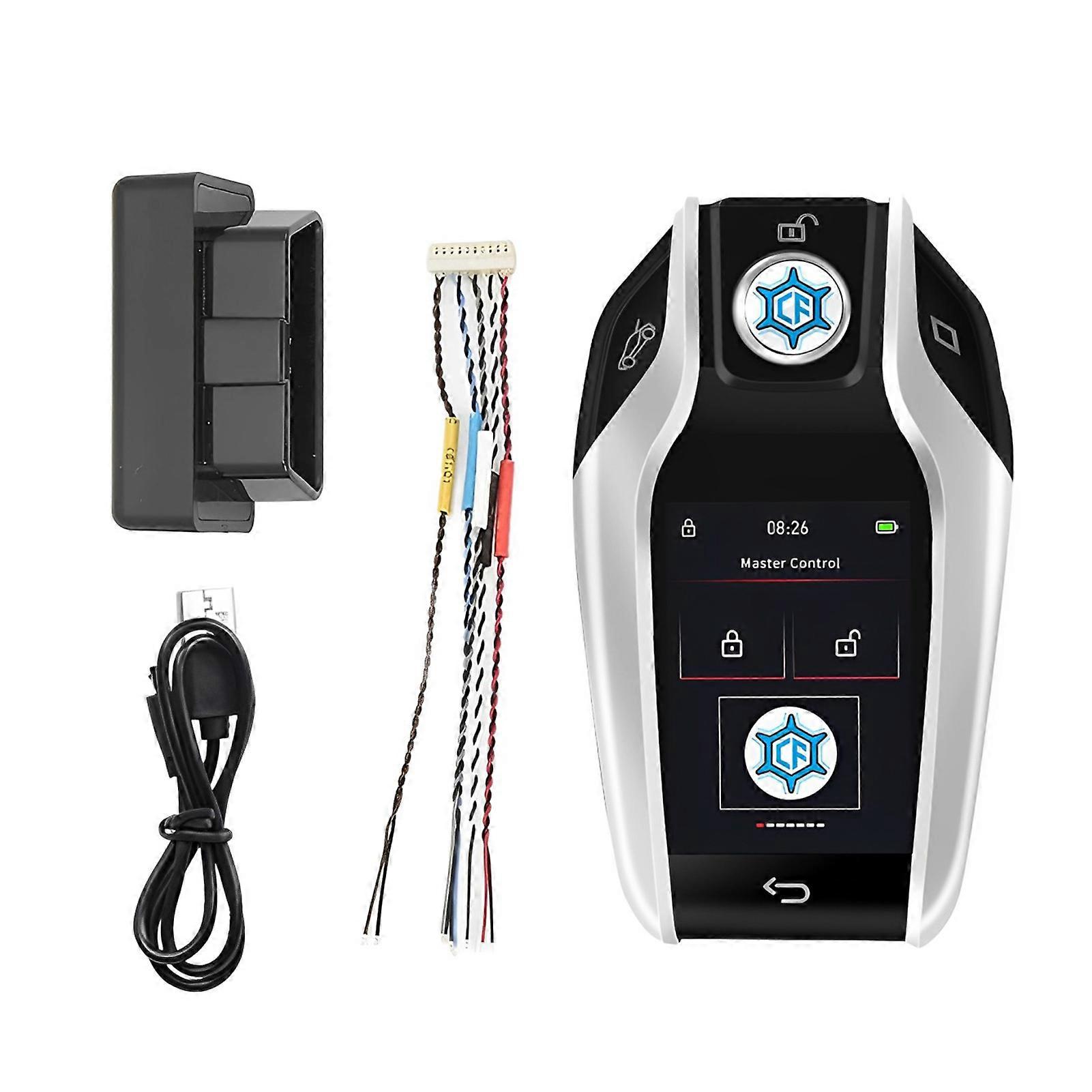 Smart LCD Remote Control Car Key Car Remote Control LCD Smart Key Anti Lost Function Keyless Entry