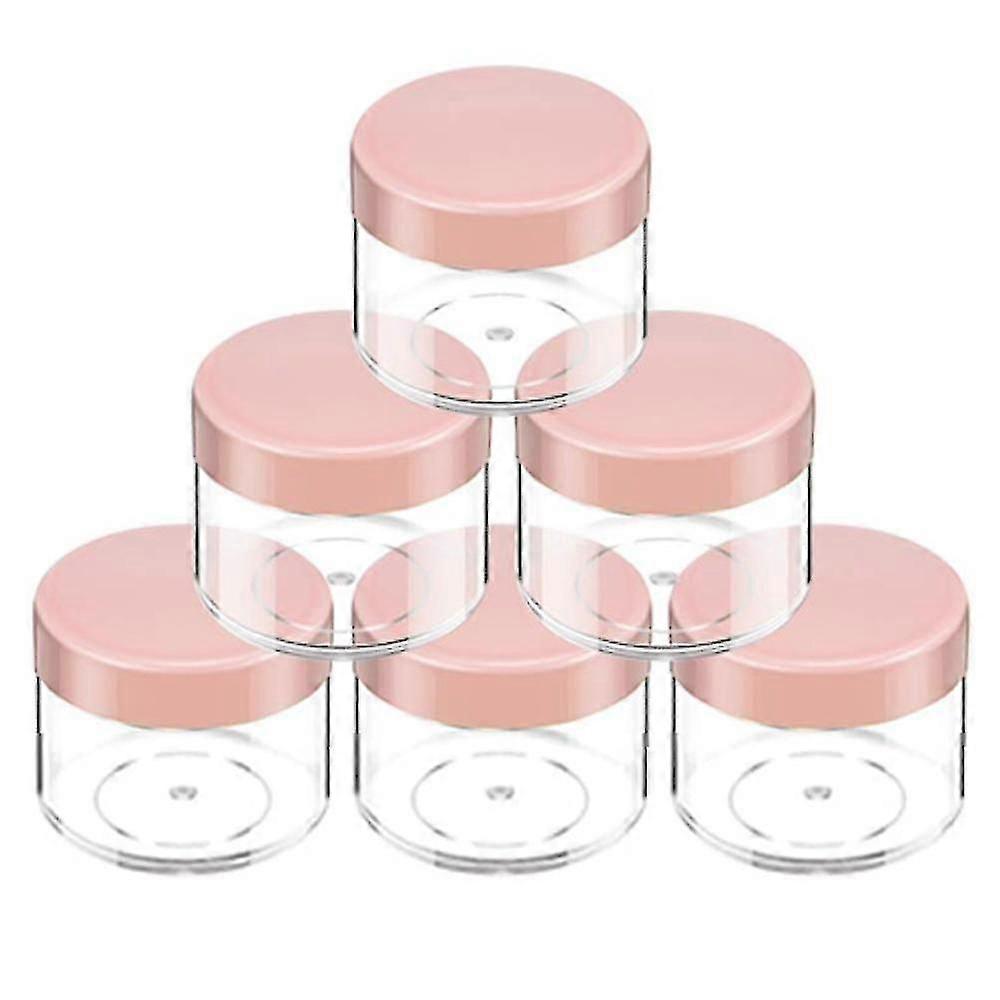 60 Grams/60 Ml (2 Oz) Round Clear Leak Proof Plastic Container Jars