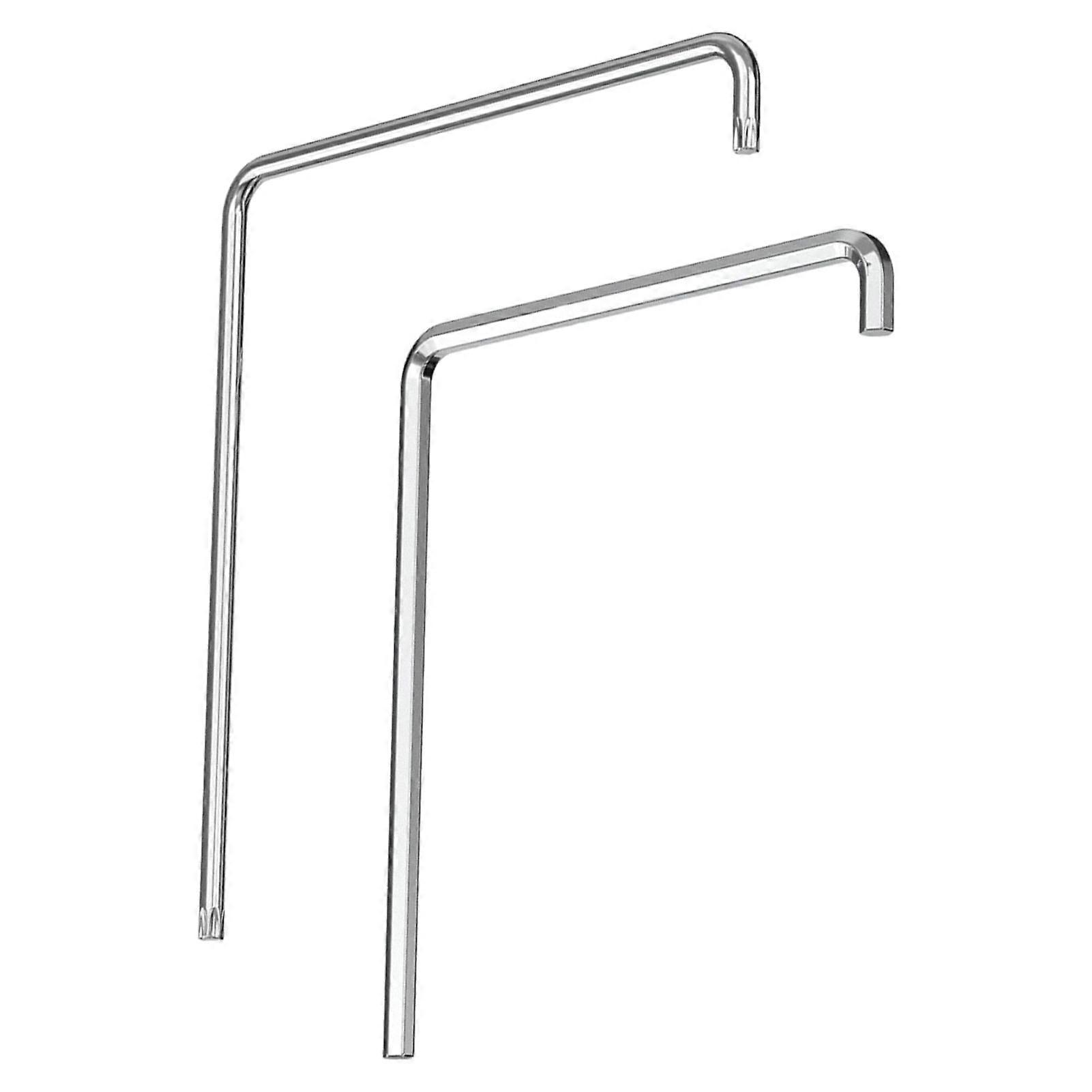 2Pcs Window Adjustment Wrench Compact Portable Universal Compatibility User-Friendly Hex Wrench Window Bicycle Maintenance Tool