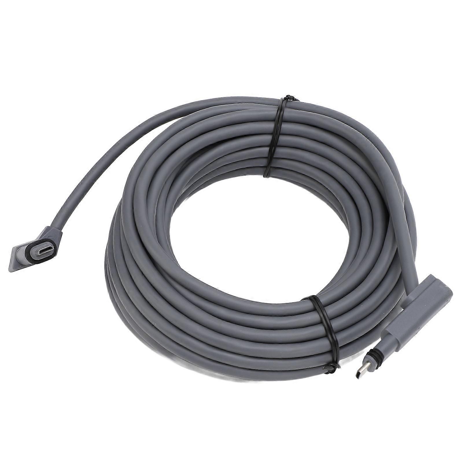 For Starlink Cable Replacement Waterproof 1200Mbps Rectangular Satellite Extension Cable for Starlink Actuated Gen 2 32.8ft 