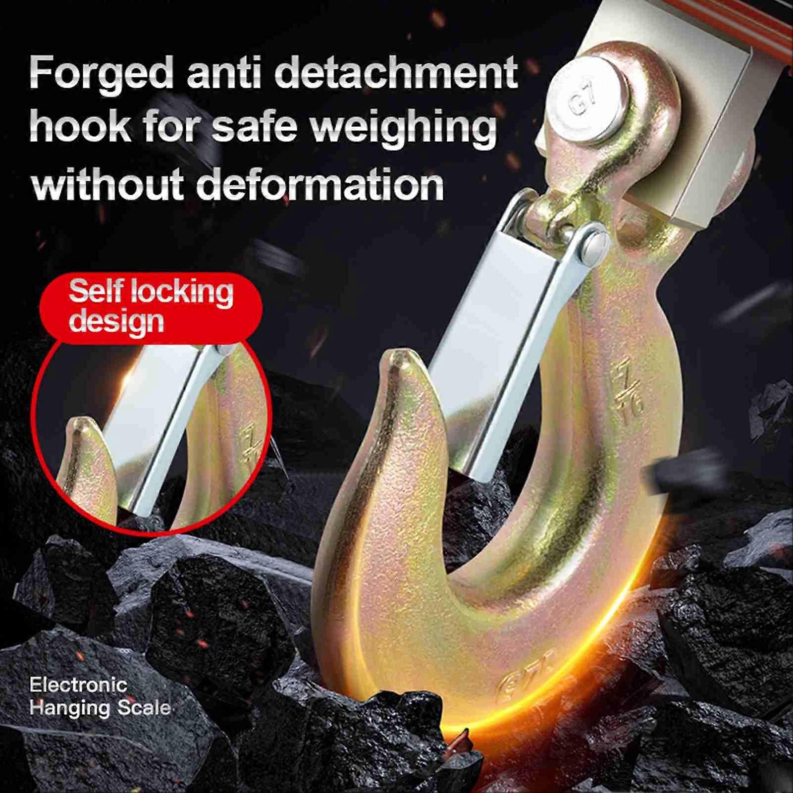 Electronic Crane Scale 0.5KG-3000KG Water Resistant High Accurancy Portable Handheld Hook Scale