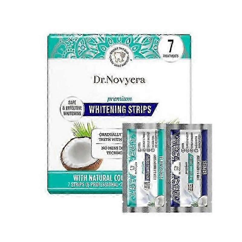 1-3Boxes Whitening Strips (7-dagers behandling)