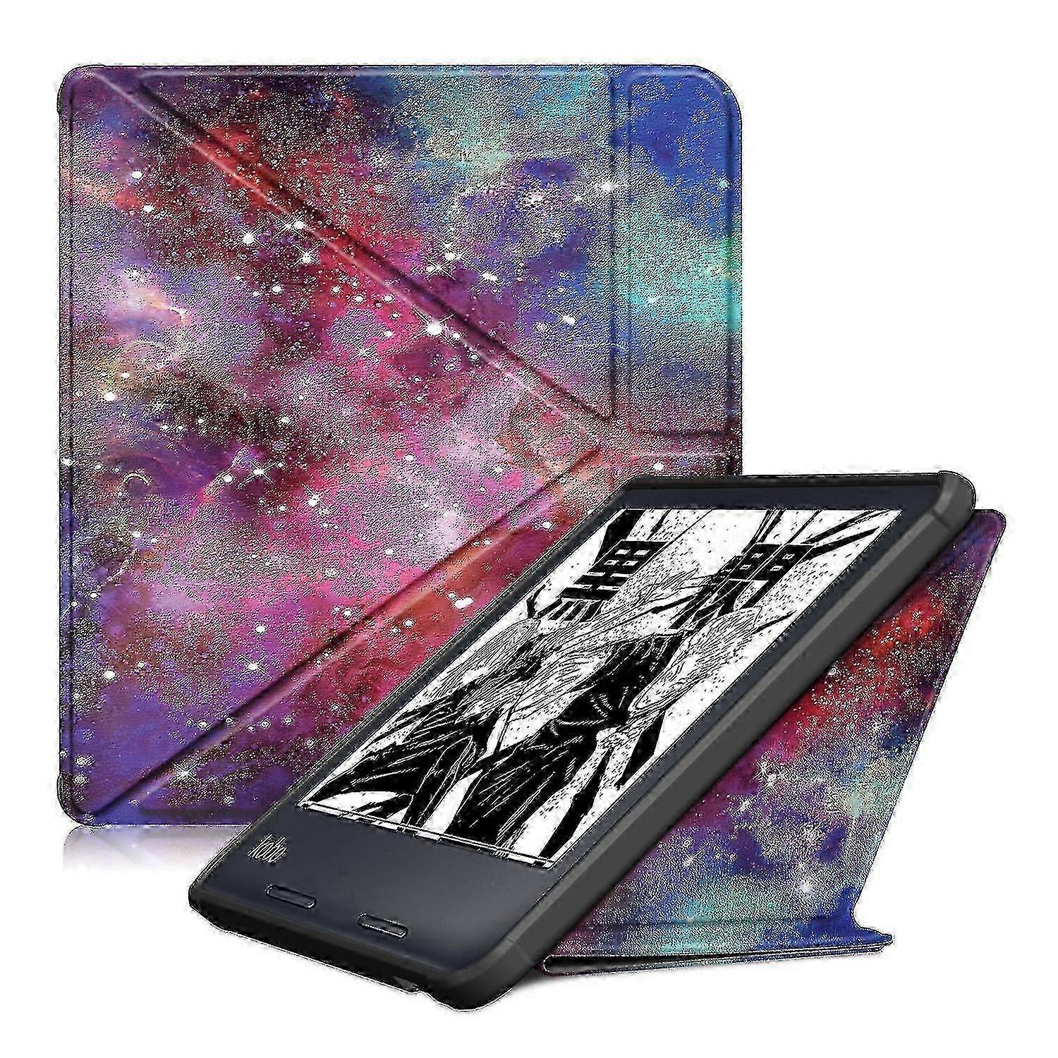 Kobo Sage 8-Inch Cover Case with Multi-Fold Stand, Soft TPU Back, Auto Sleep/Wake Functionality