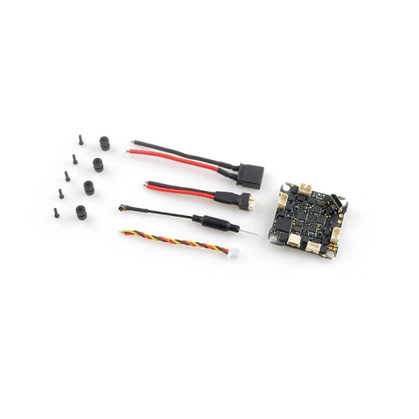 Lightweight X12 ELRS Professional Flight Board v1.1 Featuring 12A ESC And 400mW OpenVTX 1-2S Battery 30x30mm for RPV Multicolor