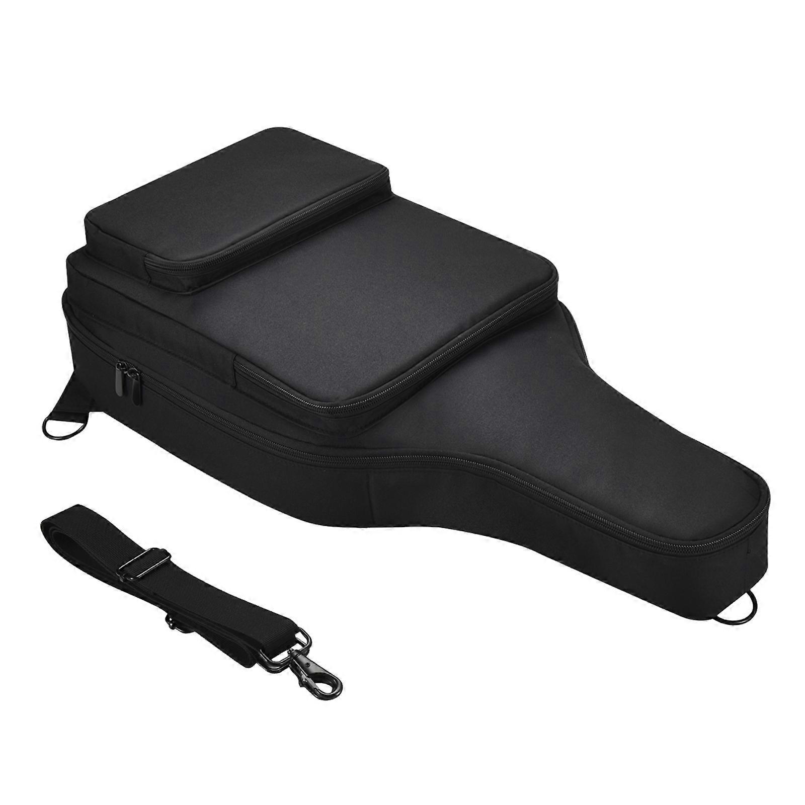 Gaming Guitar Controller Storage Bag Portable Guitar Controller Holder Convenient Shoulder Bag for  RIFFMASTER Multicolor