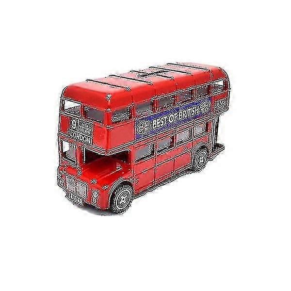 Union Jack usar Londres autobuses dinero caja 11cm