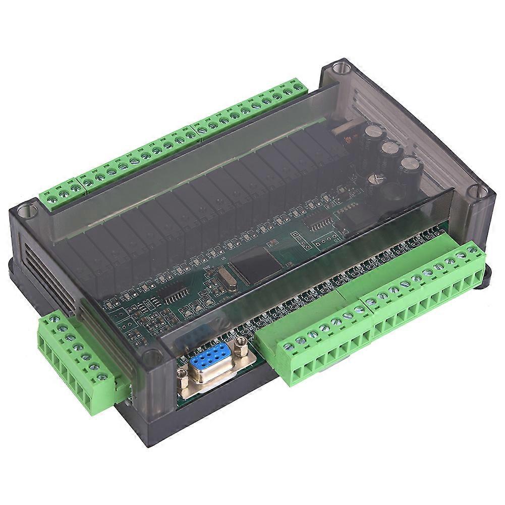 PLC Industrial Control Board Load 4 Analog Inputs Relay Module with Housing for Environmental Protection Equipment FX1N 32MR