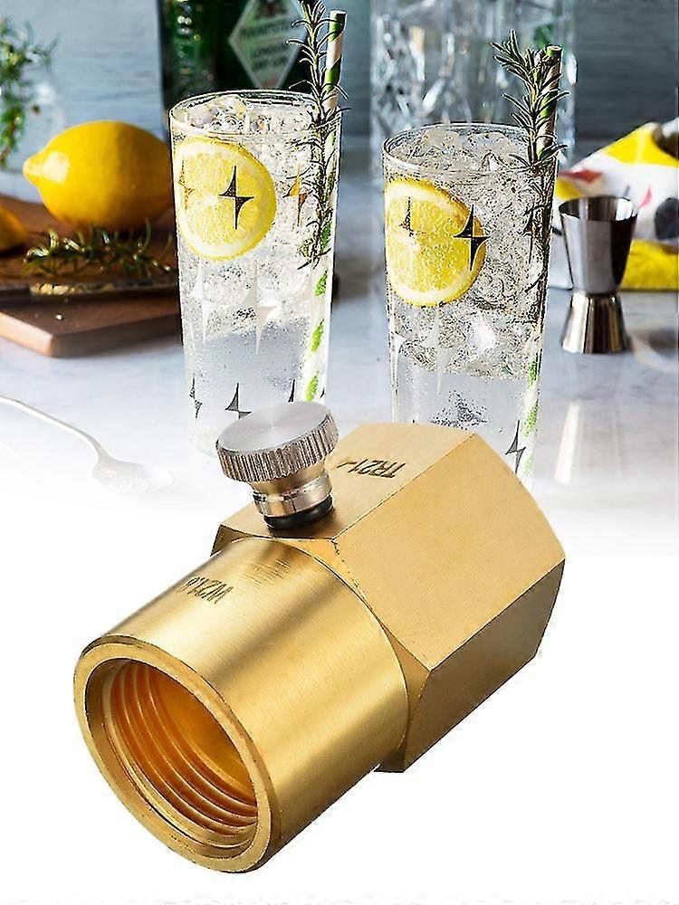 Cylinder Refill Adapter Kit Tr21-4 To Cga320 Connector G1/2, Tr21-4 To W21.8