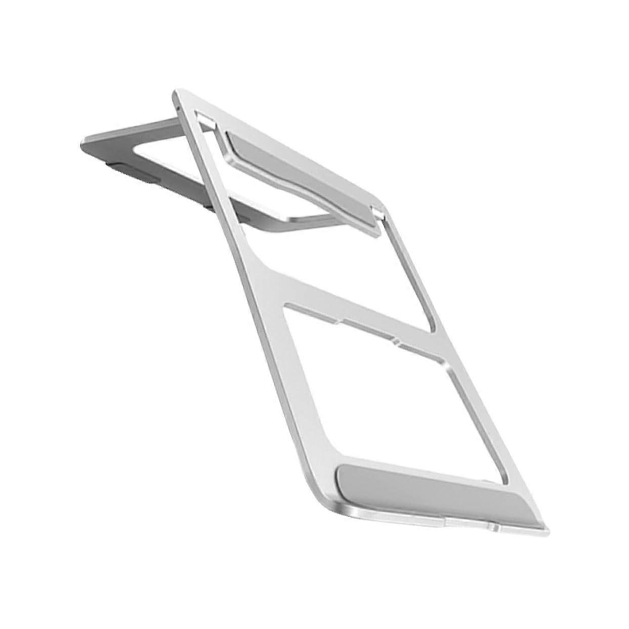 Aluminum Alloy Foldable Laptop Stand, Hollow Ventilated Design, Thickened Triangle Structure, Ergonomic Posture Angle