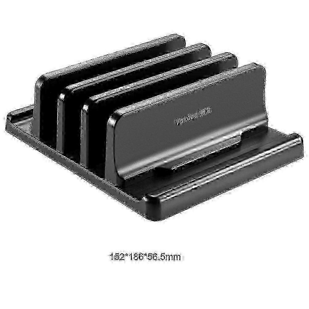 Optimized Vertical Laptop & Desktop Stand - Space-saving Storage Rack & Desk Organizer for Computers (Best Seller 2025)