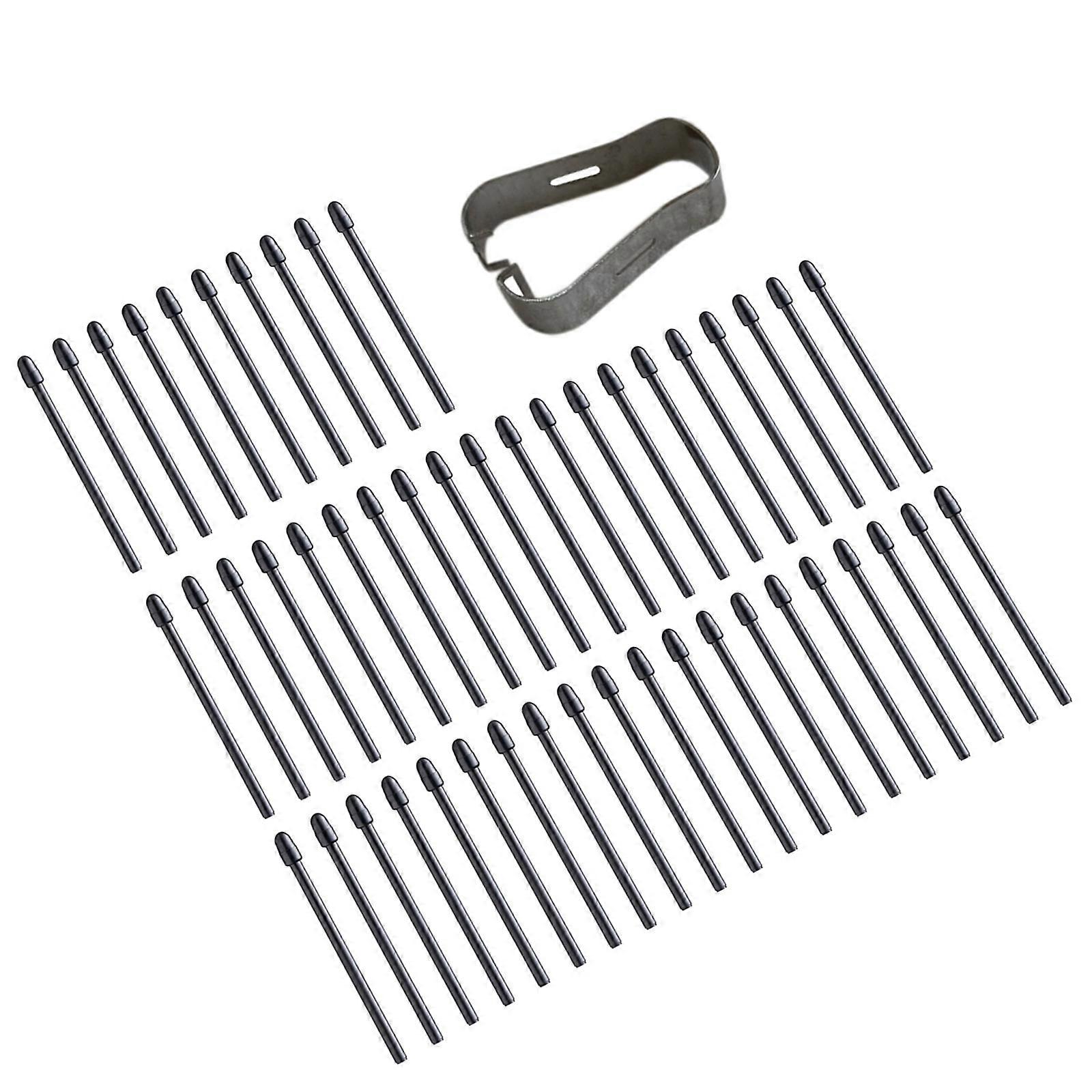 50/40/30/20/10pcs Nib Wring Accessories Pen Nib Tips and Clips Standard Pen Nib Tip for One Pen 133 Pen Multicolor