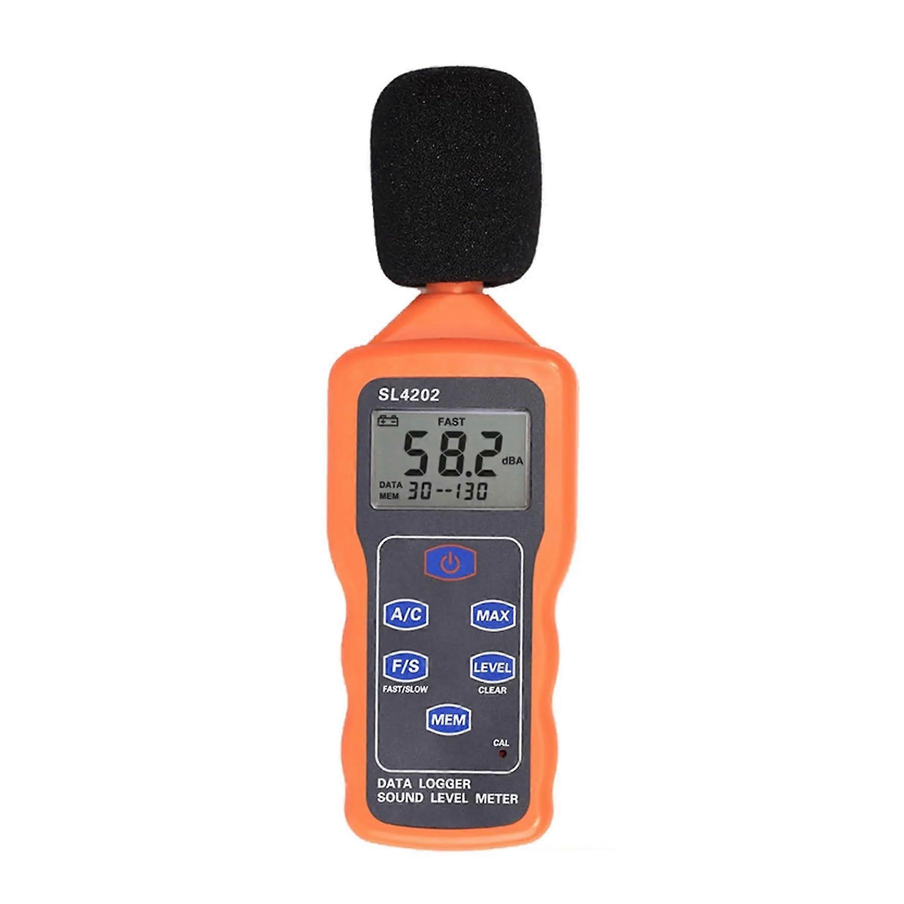 Noise Level Meter 30130dB with Data Logger Industrial Sound Analyzer for Workplace Testing