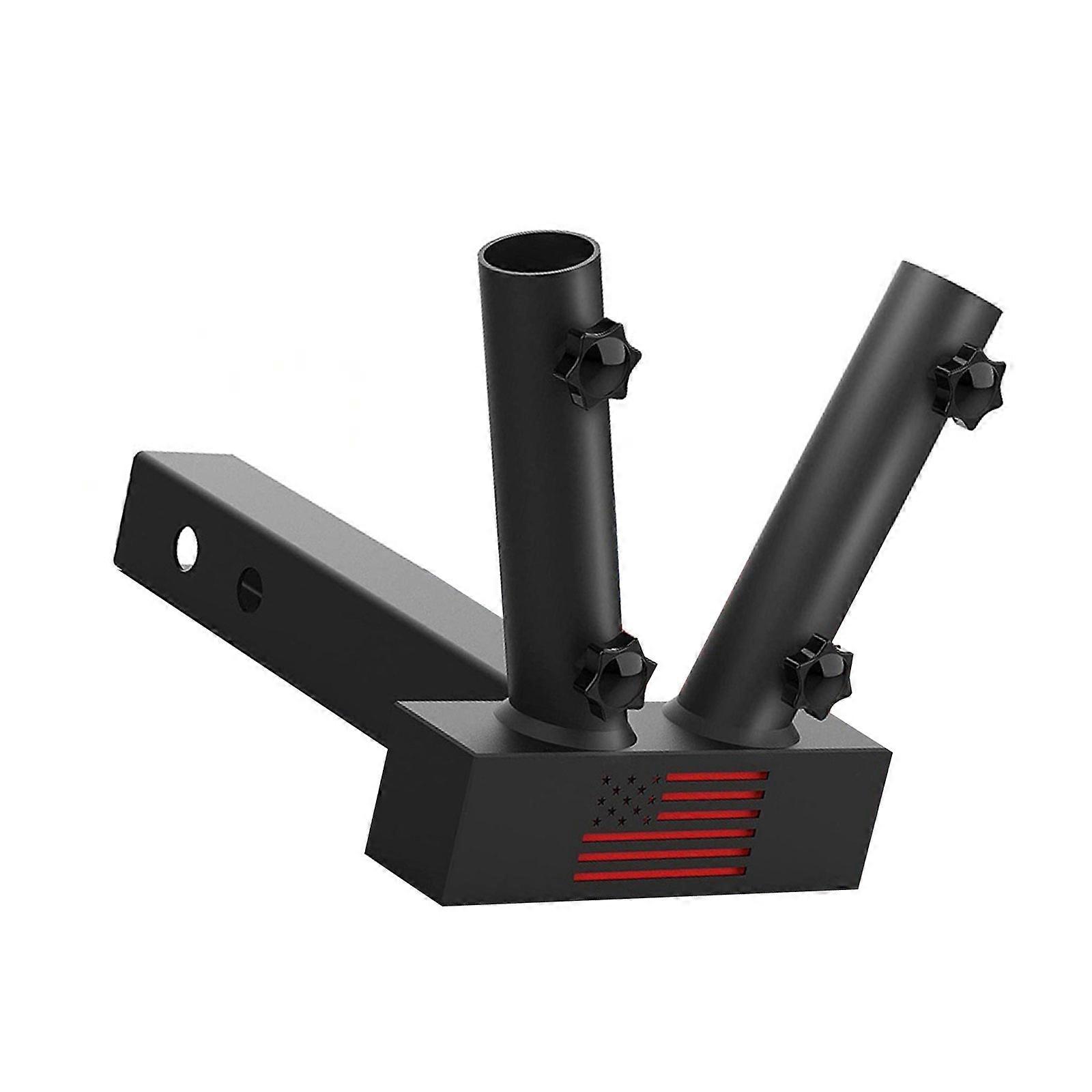 Outdoor Flag Poles Rotating Base Versatile Trailer Flag Mounting Base For Camping Gardens Secure Mount Multicolor