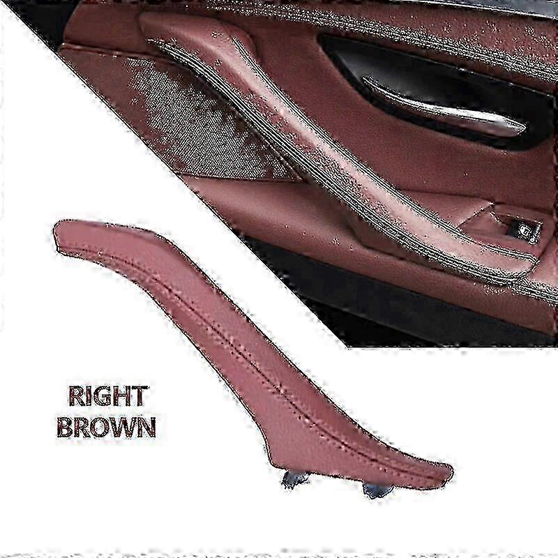 BMW 5 Series F10 F11 F18 Leather Door Handle Assembly Left Right Lhd Rhd
