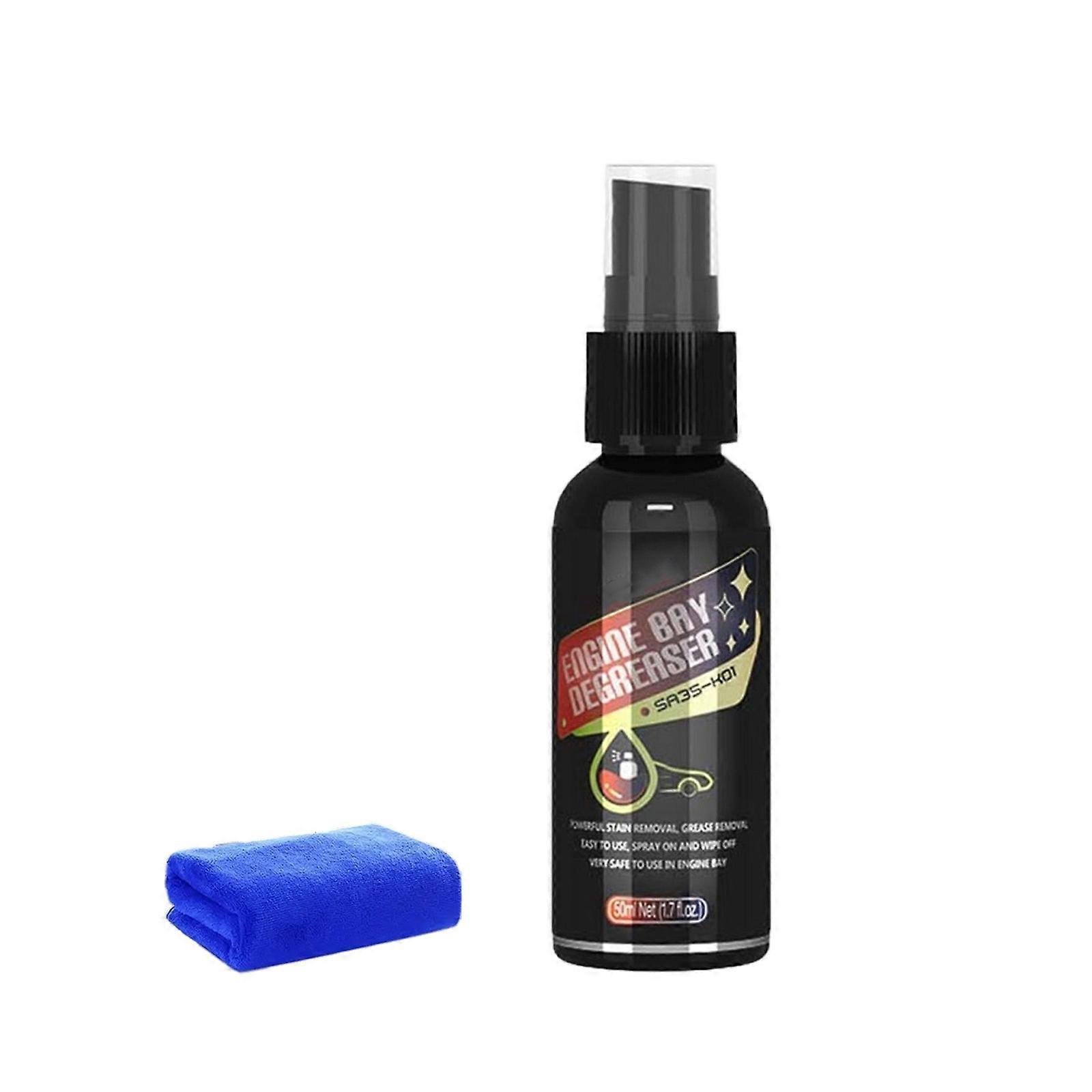 Quick Acting Engine Bay Degreaser Grease & Stain Remover Not Toxic Formula for Car, Engines, Floor Multicolor