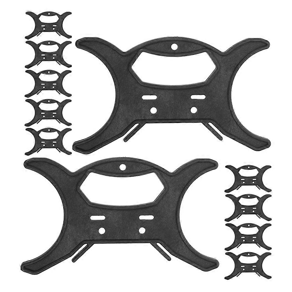 Cord Keeper Organizer for Rope Management 11Pcs Black Set