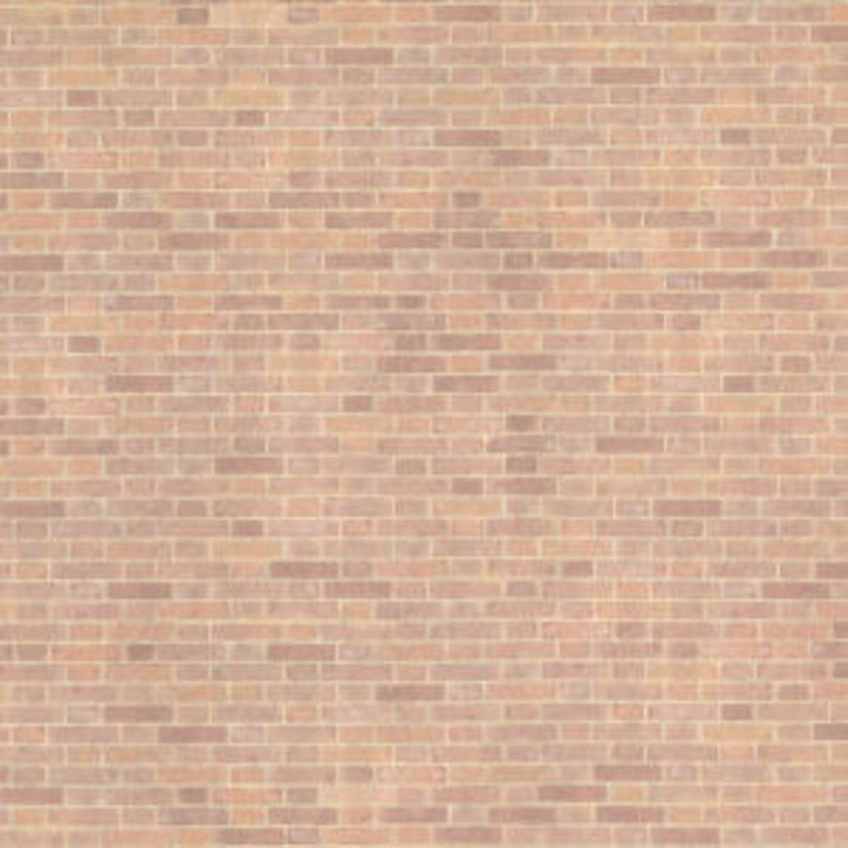 κούκλες σπίτι παλιά κόκκινο τούβλο χαρτί μικρογραφία 1:24 εξωτερική ταπετσαρία