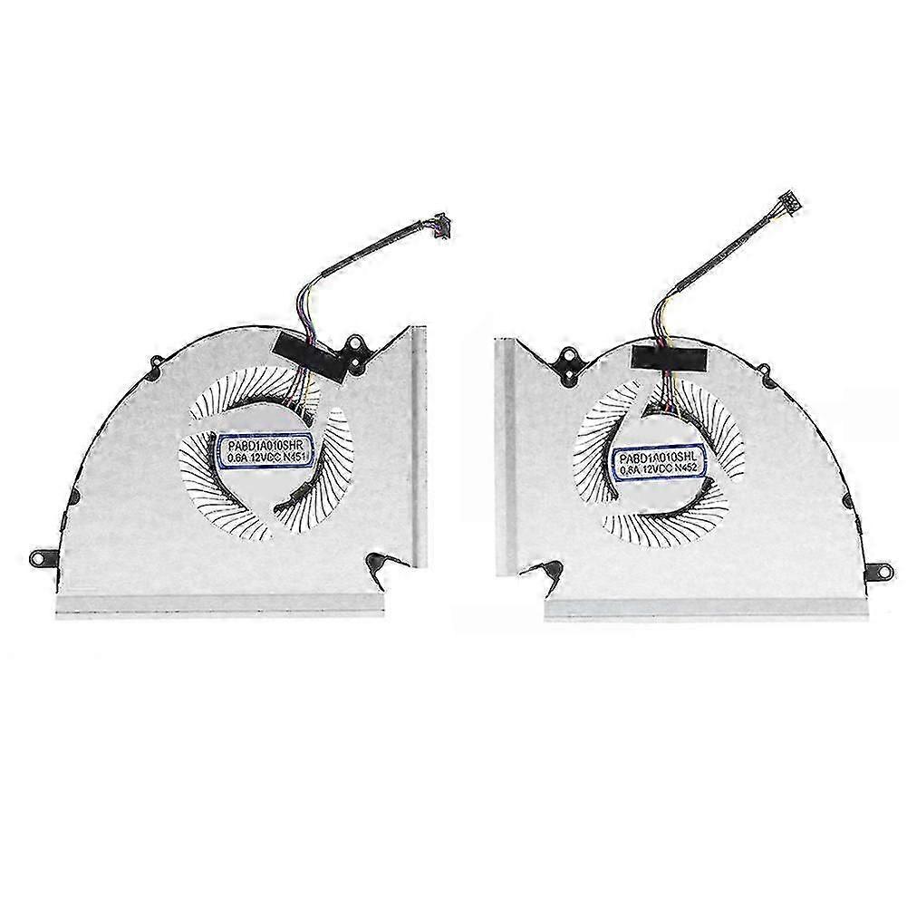 Laptop CPU + GPU Lüfter Formsi GP76 Ge76 We76 -17K2 -17K3 Pabd1A010Shr N452