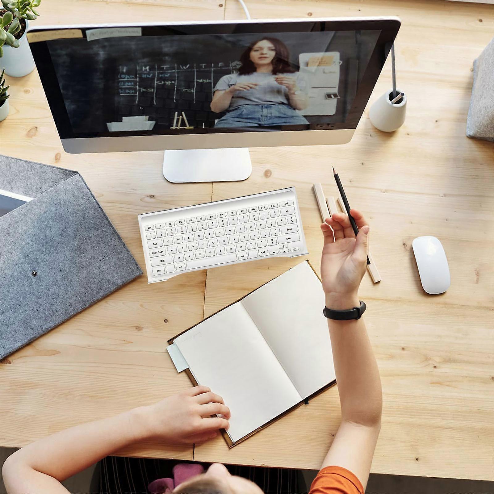 Keyboard Stand For Desk Keyboard Display Stand Acrylic Keyboard Riser Supply