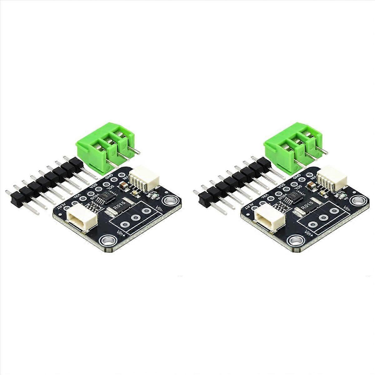 2X B2QF 5832 INA228 20Bit Power Monitoring Module for Real Time Voltages and Current Analysis