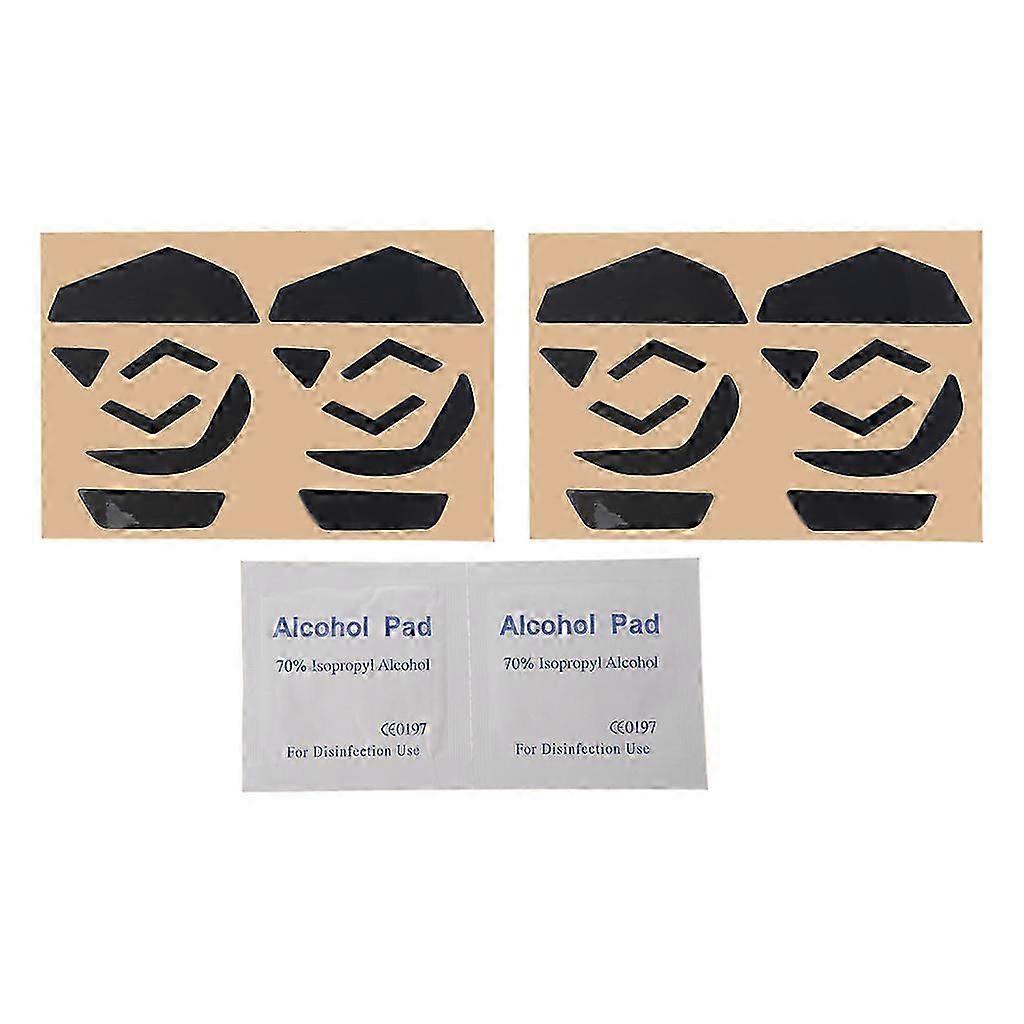 4 sets 0.6mm Mouse Skates Mouse Stickers Pad for G502 laser Mouse