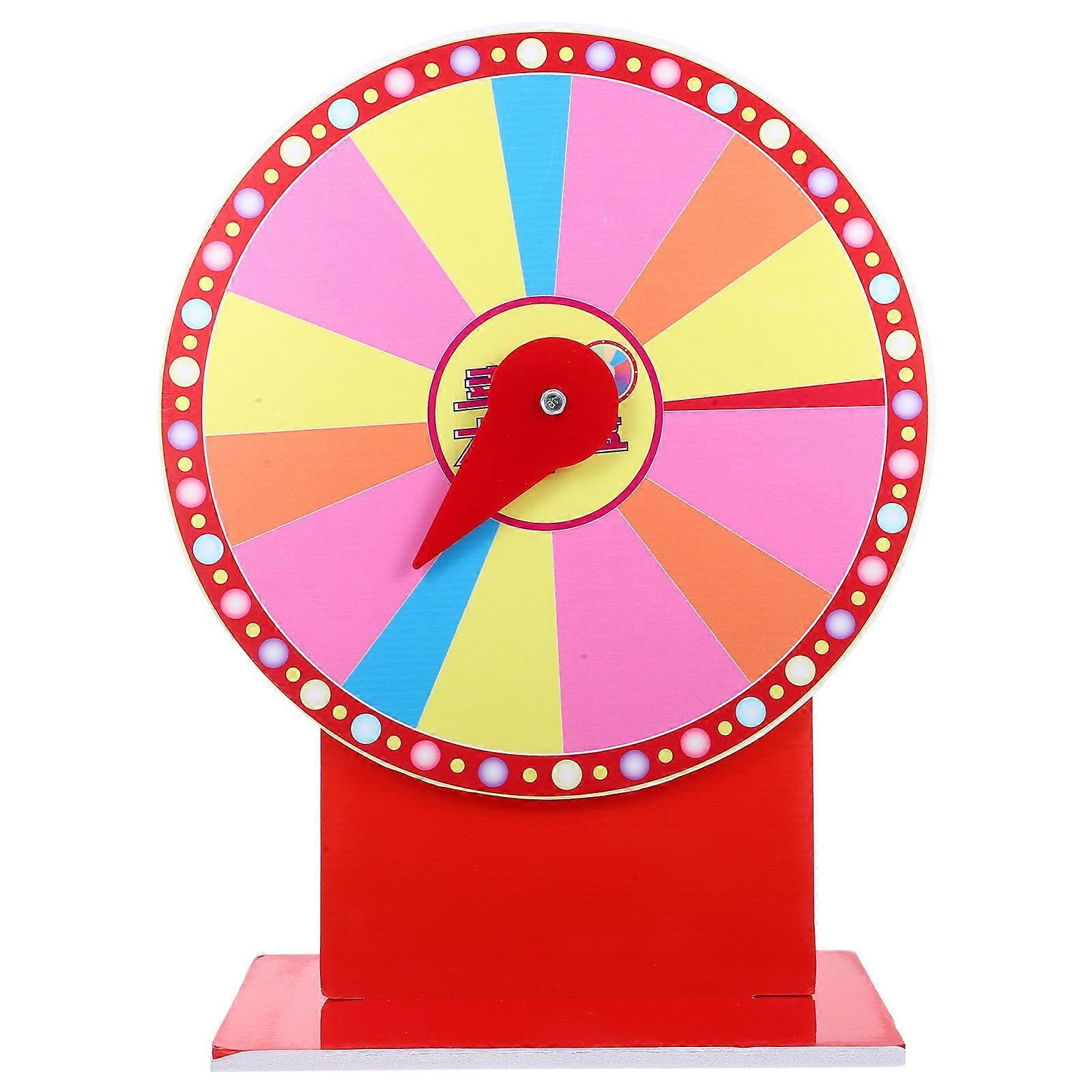 Fortune Rotating Prize Wheel Game Turntable for Playing