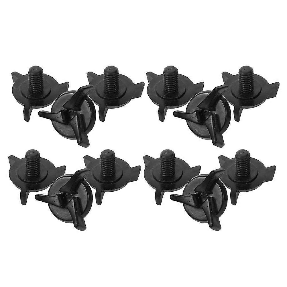 12 Pcs Motorcycle Visor Screw Kit Replacement Screws for Easy Installation Durable and Versatile Riding Styles