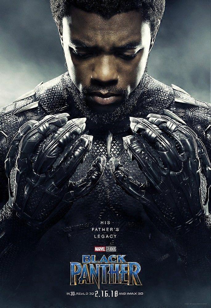 Black panther type2Jigsaw Puzzle Brain Teaser EB 0341