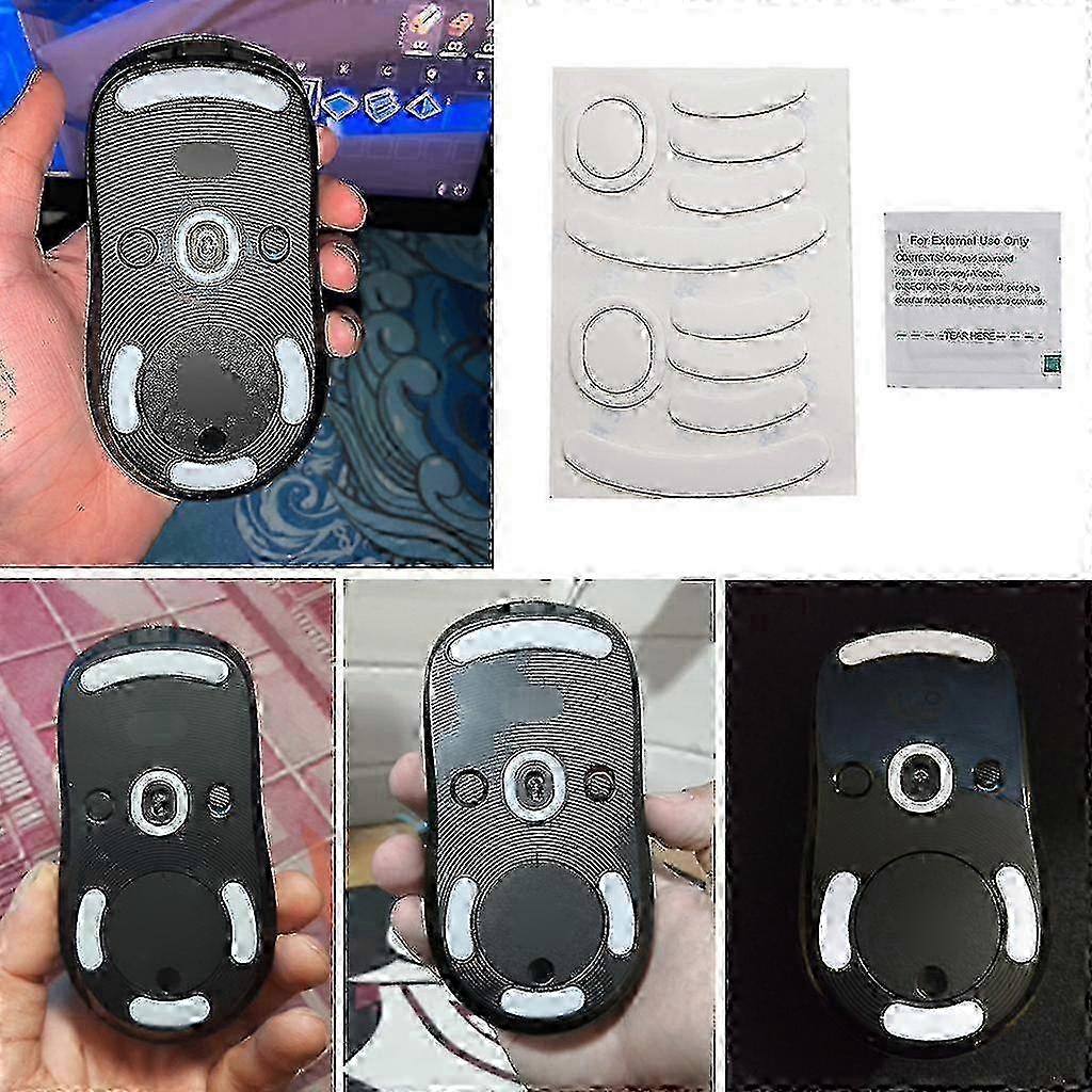 2set For Logitech G Pro Wireless Mouse Skates Upgrade Curved Edges Mouse Feet - FFY w