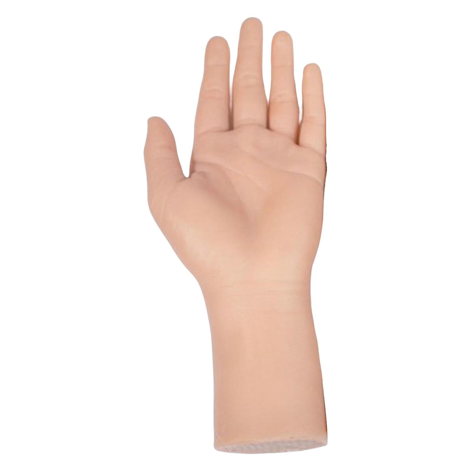 Silicone Practice Hand ,Life Sized , Hand Model , Hands ,for Training Starter Beginners Artists , left hand